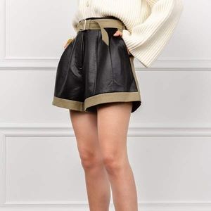 NWT J.ING XENA BLACK & GREEN 2-TONE CARGO SHORTS